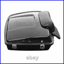 Razor Pack Trunk+Solo Mount Fit For Harley Street Tour Pak Road Glide 09-13 12