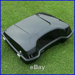 Razor Pack Trunk With Backrest For Harley Tour Pak Touring Road King Glide 97-13