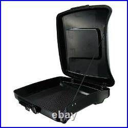 Razor Pack Trunk with Black Latch Fit For Harley Tour Pak Street Glide 2014-2021