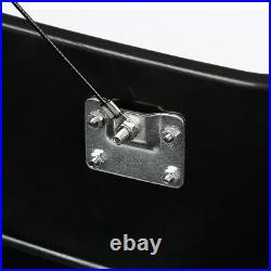 Razor Pack Trunk with Black Latch Fit For Harley Touring Tour Pak Glide 1997-2013