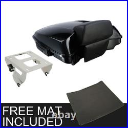 Razor Pack Trunk with Pad Solo Rack Fit For Harley Tour Pak Electra Glide 14-23 22