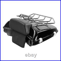 Razor Trunk Pad Top Rack with Mount Fit For Harley Tour Pak Electra Glide 97-08 07