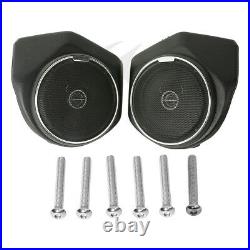 Rear 6.5 Speaker Pods Fit For Harley Tour Pak Touring Road Electra Glide 14-20