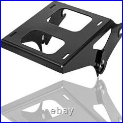 Rear Luggage Rack Black Fits For Harley Tour Pak Touring Road King Street Glide