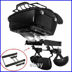 Rear Trunk Wall Mount Luggage Storage Rack Fit For Harley Touring Tour Pak Pack