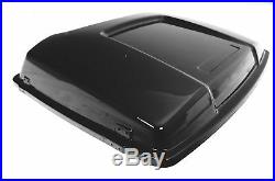 Vivid Black Replacement Lid for Harley Tour Pak Trunk HD Road Glide King Electra